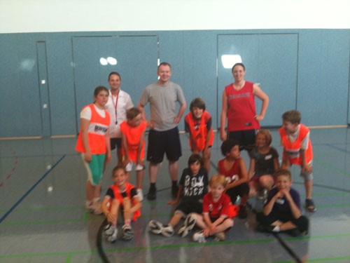 Basketballcamp für die Minis