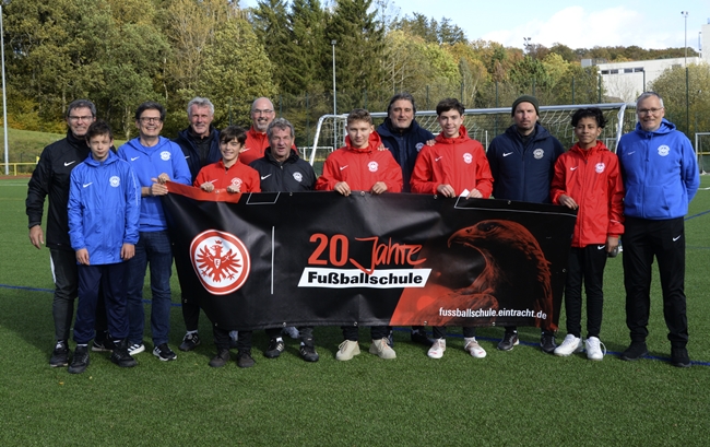 Eintracht-Fußballschule gastierte erneut beim Sportverein Taunusstein-Neuhof e.V.