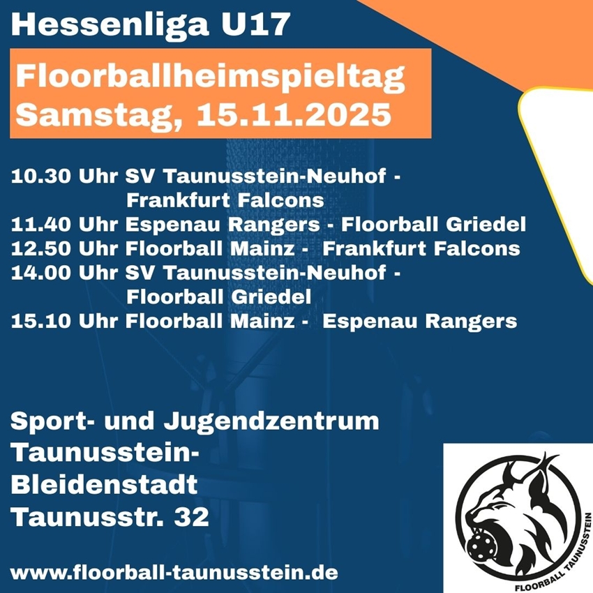 Floorballluchse der Sportvereinigung 1895 Taunusstein-Neuhof e.V. Floorballluchse der Sportvereinigung 1895 Taunusstein-Neuhof e.V.